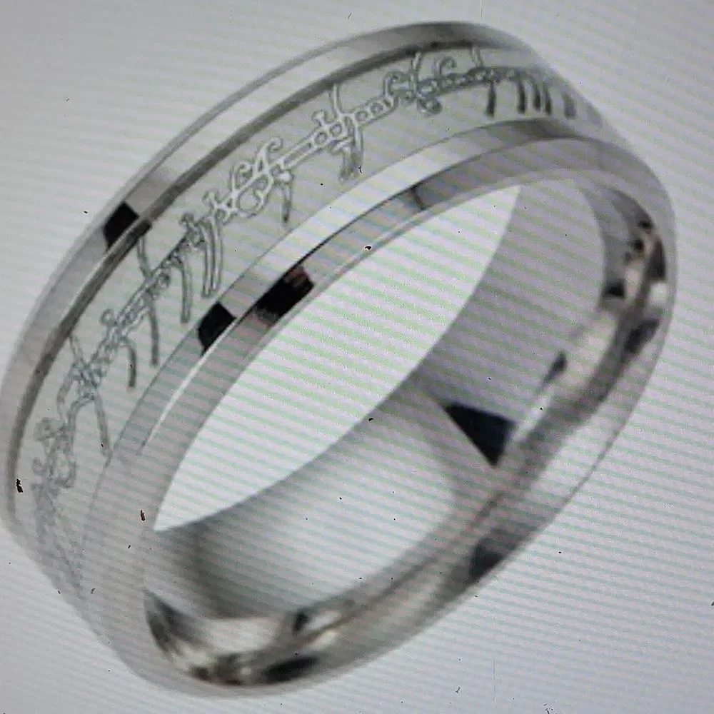 New Glow In Dark‎ Ring Size 8 Unisex Lord Of The Rings